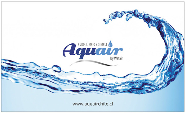 brand design business card print high res graphics clean water aqua corporate