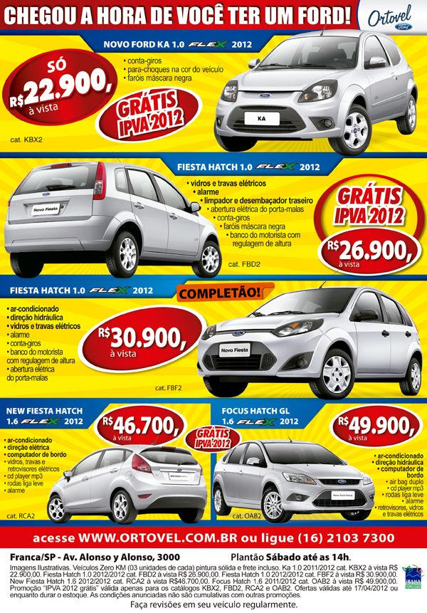 Retail printings cars advertisement