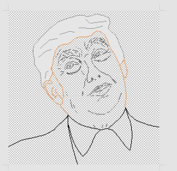Trump pixelart 8bit GreenPixel