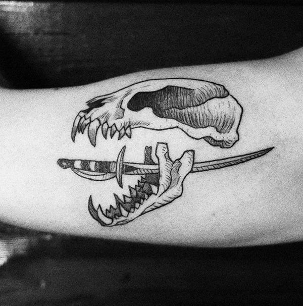 dark Drawing  tattoo Tattooart tattoodesign  