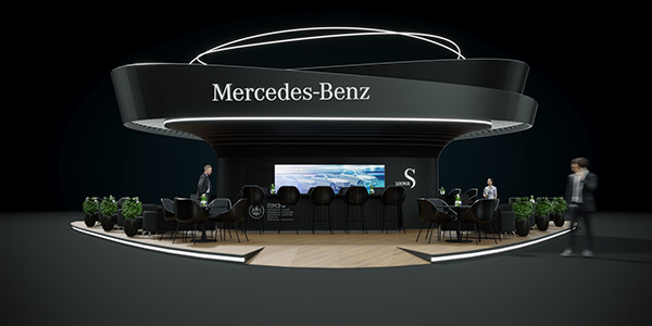 Mercedes-Benz stand