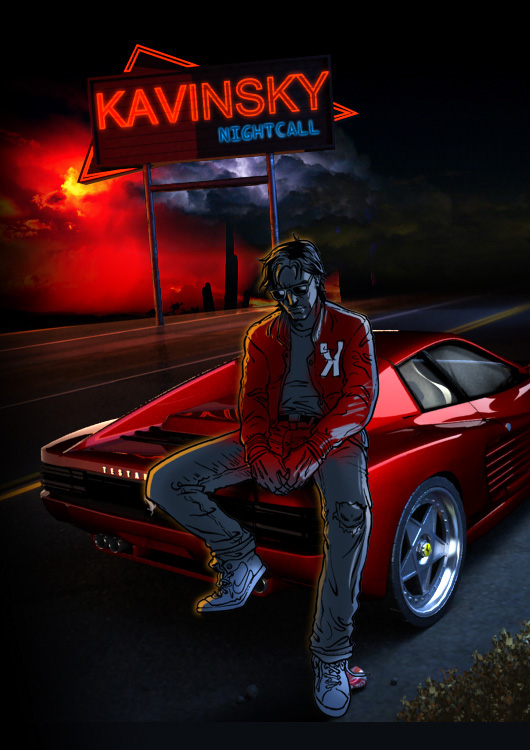 Kavinsky - Nightcall by TalentlessHacked on DeviantArt