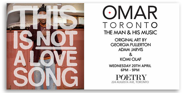 concert Event poster Toronto omar lye fook omar