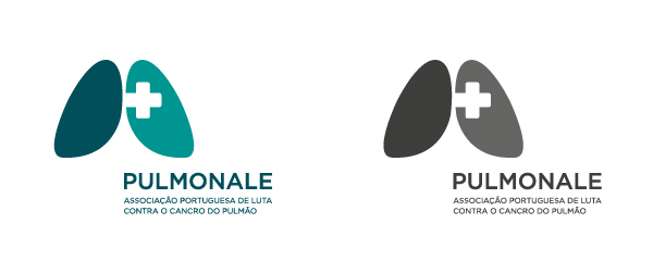 pulmonale Lung Cancer cancro do pulmao cancer Cancro logo Logotipo identity identidade pedro ferreira design Pedro Ferreira