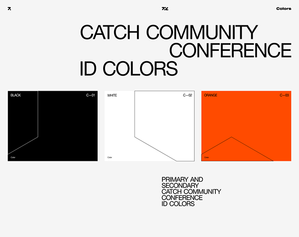 Catch Community Conference & Awards — Design Concept