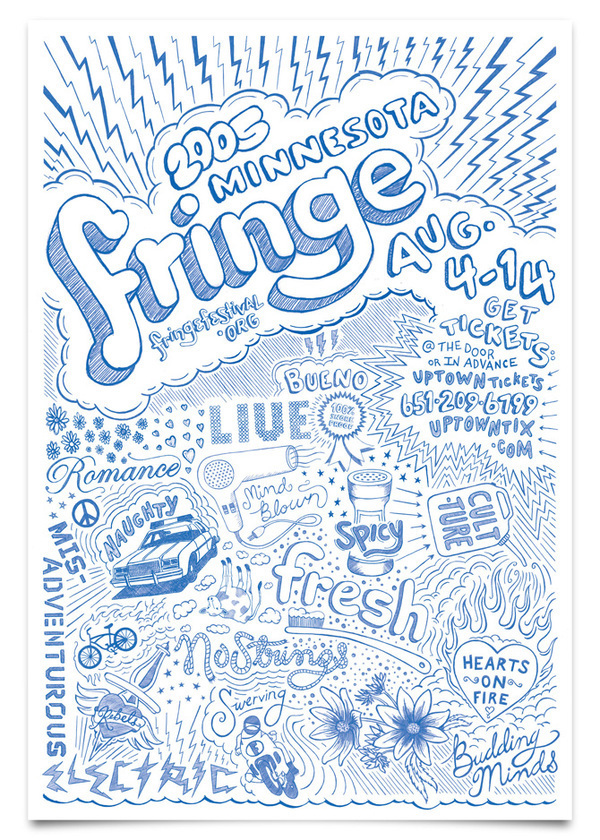 Fringe Festival Posters on Behance