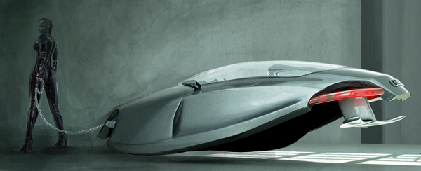 concept car auto design winner car 3D Audi