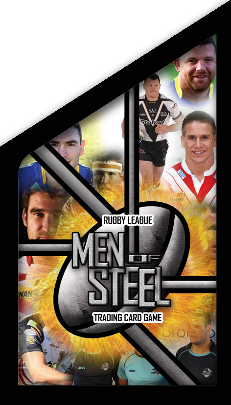 Men of Steel Tryassist trading cards Rugby