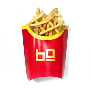 McDonalds Fries chips ketchup fotography ILLUSTRATION  lettering Handlettering typography  