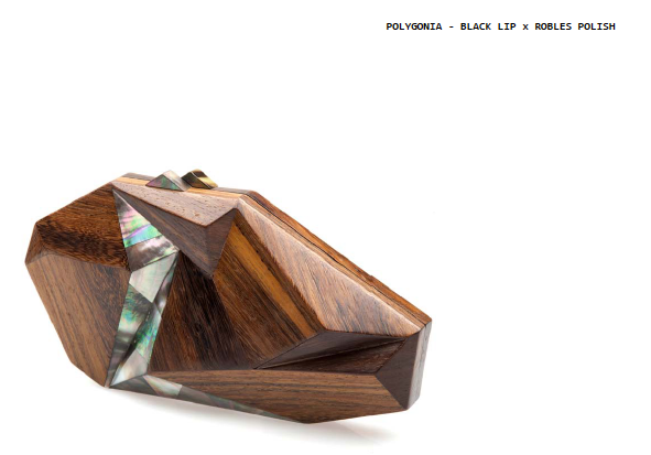 fashion Accessories  clutch handbags shell wood
