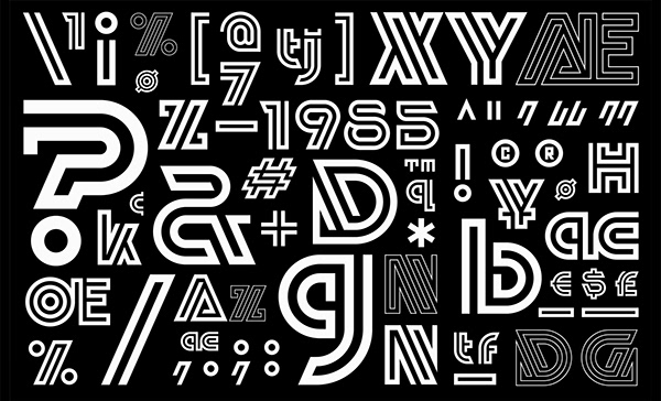 Typeface / Lunetta
