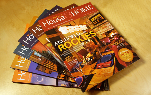 magazine Mountain House & Home editorial