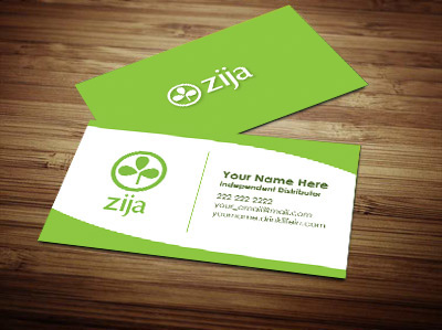 Zija Business Cards