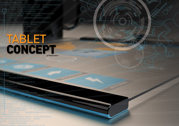 tablet Interface graphic future conceptual