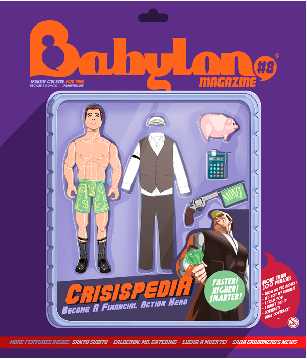  design cover digital illustration Babylon Magazine