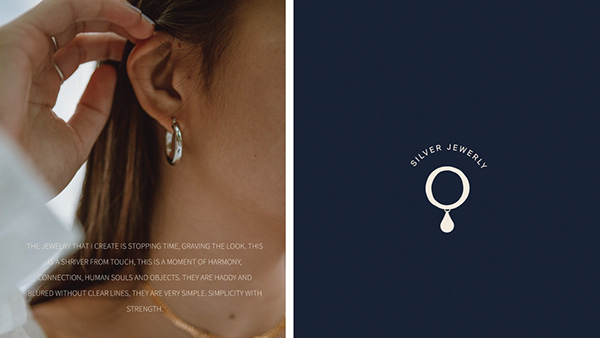 Branding for a jewelry company from Poland.