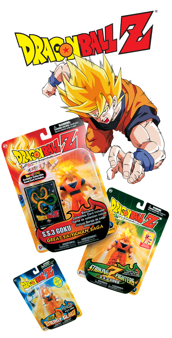dragon ball z toy packaging irwin toys point of sales Magazine Ad toy line dragon Action Figures