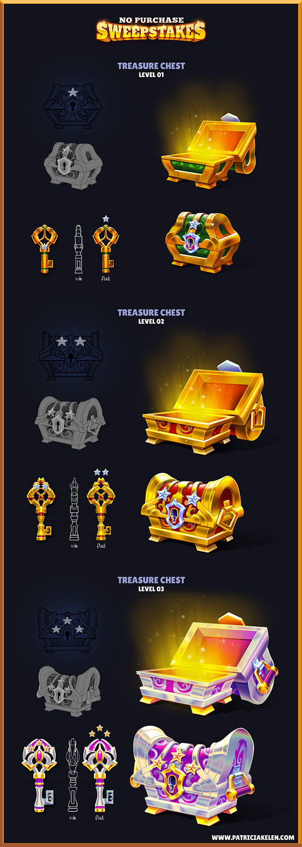 Treasure Chests - Sweepstakes