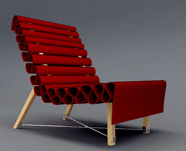 chair Lounge Chair zigzag lounge furniture design furniture velichko velikov