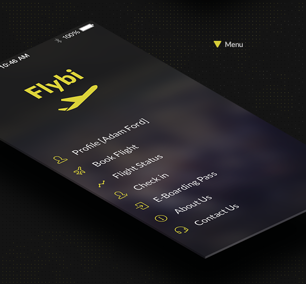 UI ux app application ios free psd template software apple iphone yellow android google Mockup