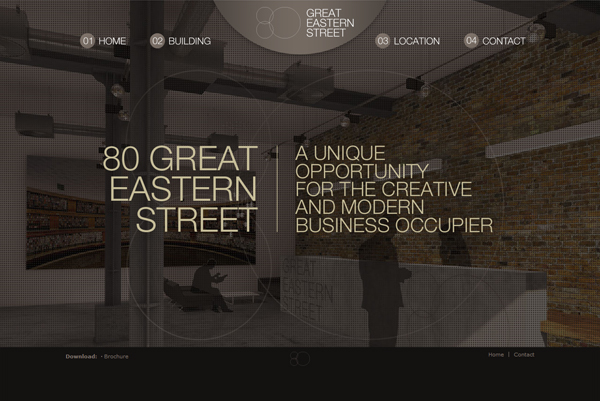 London  office  street great  eastern  realty Web  design commercial  space england lease