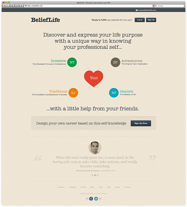 working social social-web belieflife graphic vintage Retro life belief design Webdesign