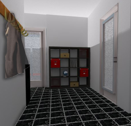 Interior apartment milan concept design