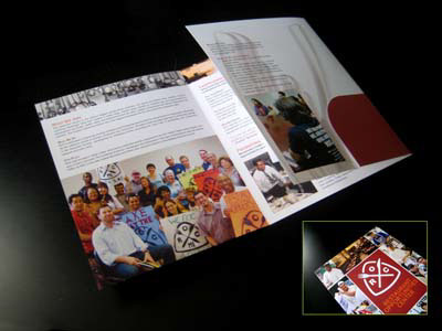 annual report Invitation brochure logo identity