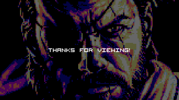 The Phantom Pain metal gear solid mgs Metal Gear big boss snake konami Kojima 8 bit Pixel art Retro NES snes Video Games Gaming