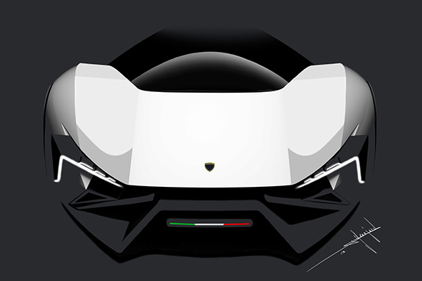 Supersportcar trailer CGI concept car 3D motion  design supercar lamborghini