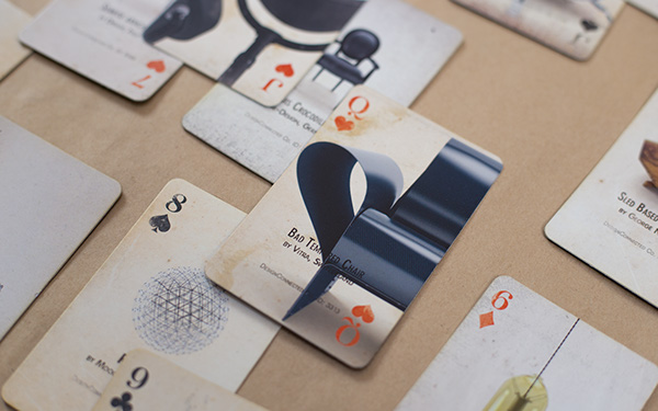 Playing Cards cards print Production 3D corporate branding
