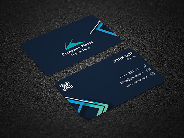 Luxurious Corporate Bank Business Card Design