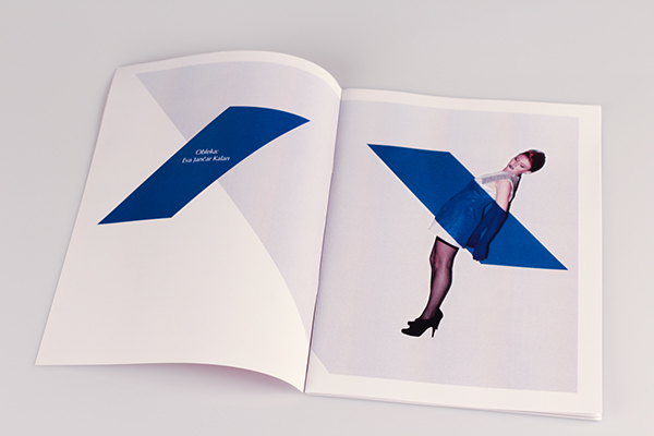 colour block fashion photography Booklet