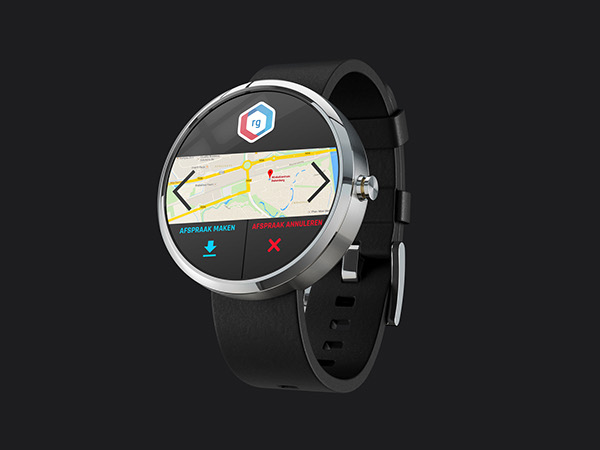 wearables Android Wear smartwatch UI ux user interface user experience