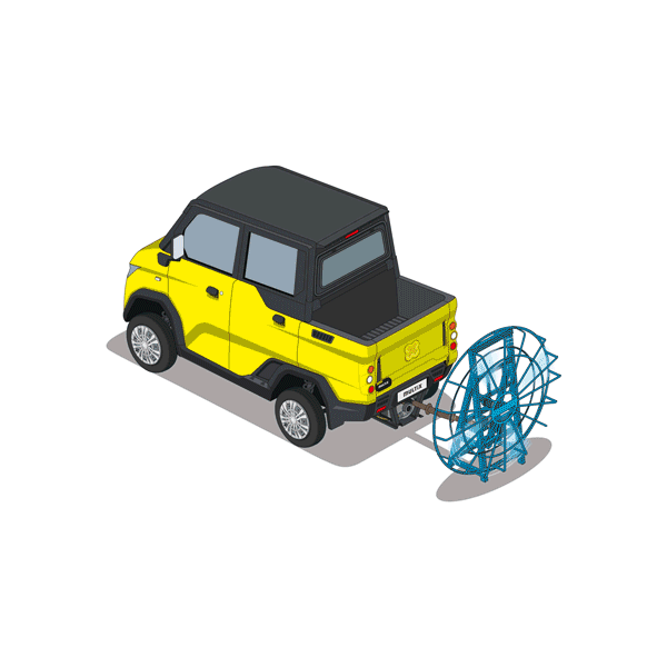 wieden+kennedy nasheet shadani car all terrain vehicle India infographics Integrated Advertising Isometric 3D Vector Illustration Colourful  automotive   Pixel art Game Art power