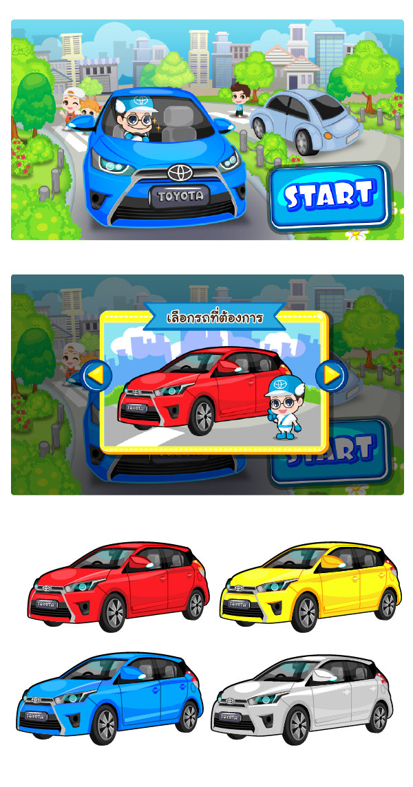 toyota drive car safe minigame