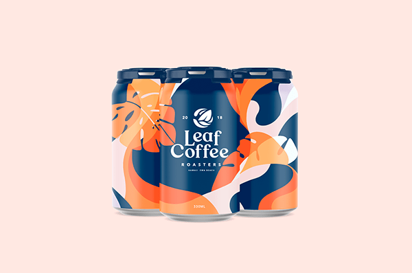 Leaf Coffee Roasters Branding