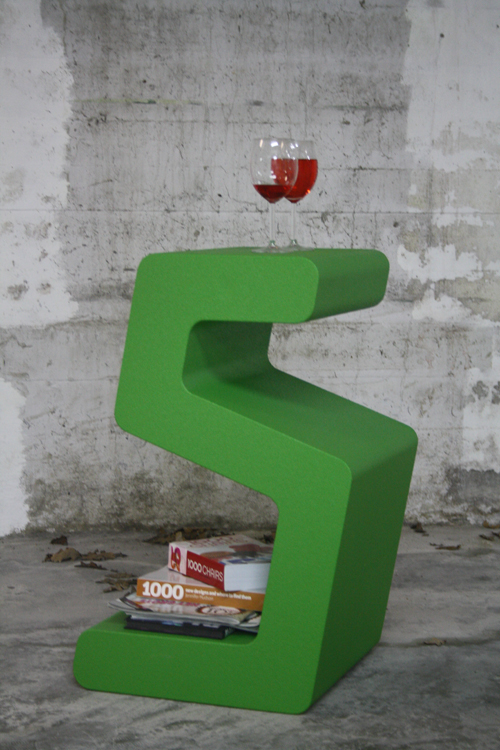 furniture polystyrene hotspray coating Foam EPS Dutch design Interior stool coffee table bench