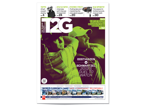 t2g tee to green newspaper  redesign golf sport