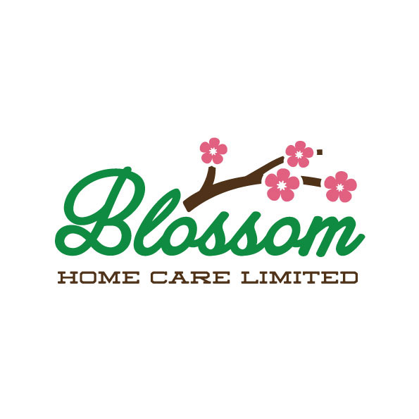 logo branding  blossom homecare