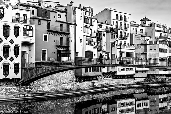 Girona Bridge of the Creu Blanca