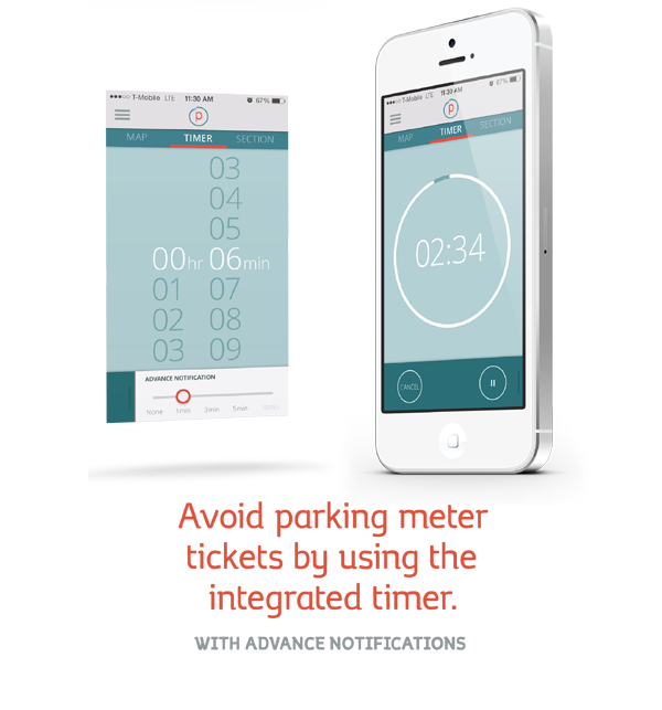 parkleash san francisco app iphone5 timer parking google maps gps Park Space  pl dude car R2works