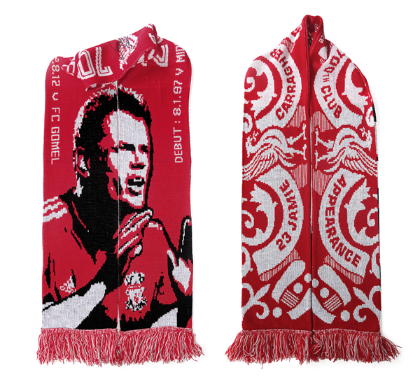 soccer Liverpool carragher scarf