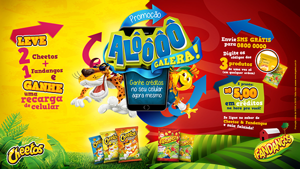 Fandangos & Cheetos - Promoção Alô Galera!