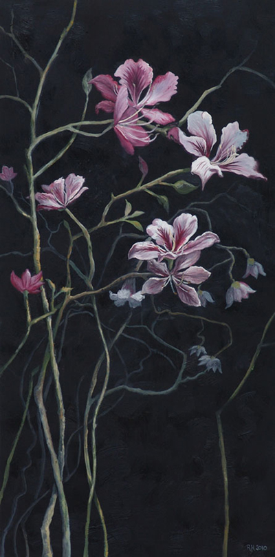 Adobe Portfolio Flowers  oil painting