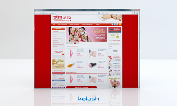 Web design diseño Kolash kin chang