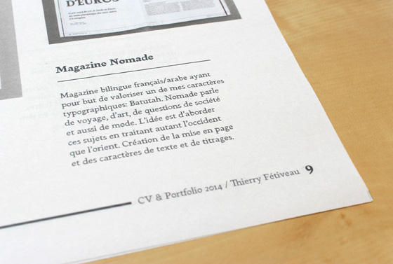 newspaper Self Promotion lettering CV Resume paper editorialdesign cover monoline