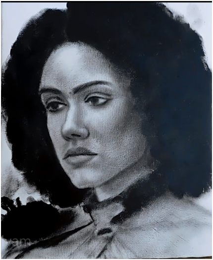 dry brush freehand freehand sketch Freehand Sketching realistic portrait Realistic Portraits