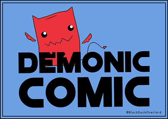 colorfull comic comics cute Delightfull demon educational elighting positivemessage positve