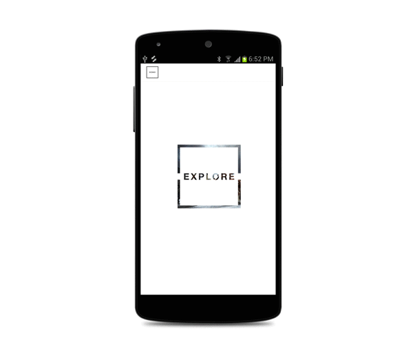 beacons demo Android App product user experience